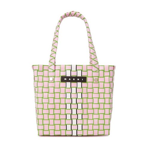 세련되고 실용적인 아동 및 청소년용 마르니 키즈 바스켓백