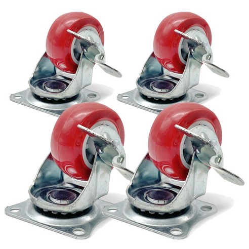 층간소음, 가구 이동 이제 그만! 아이베란다 레드 우레탄 가구 바퀴 사용 후기 바퀴