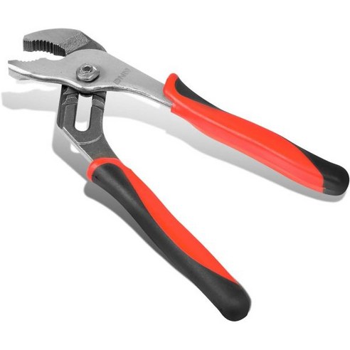 슬립 조인트 플라이어 나사제거 볼트제거 DNA 모터링 TOOLS000748인치 홈 열처리 치아가 있는 경화 죠스 PVC 그립 새틴 마감