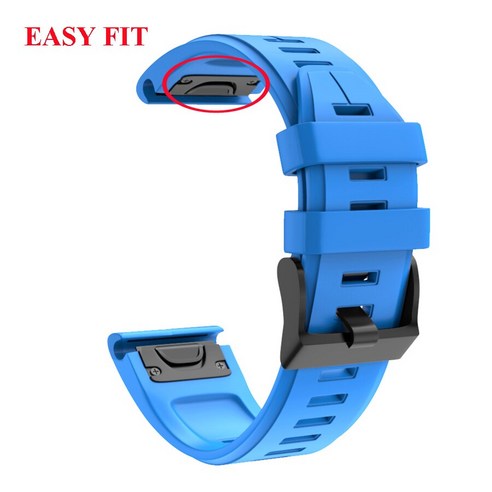 Garmin MARQ Captain Driver Expeditio 스트랩 가민 QUICKFIT 22mm 방수 고무 빠른 손목 밴드 제거, #3, Quick Fit 22mm