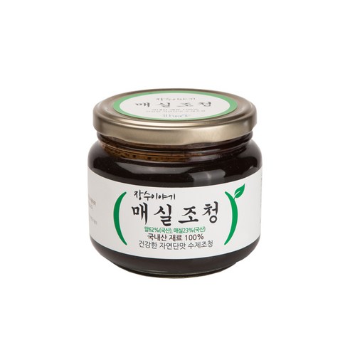 장수이야기 매실 조청 280g, A 일반포장, 1개