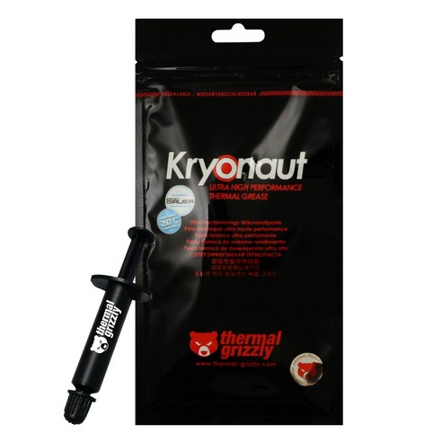 써멀그리즐리 Kryonaut 써멀구리스 곰써멀 1g, 1개