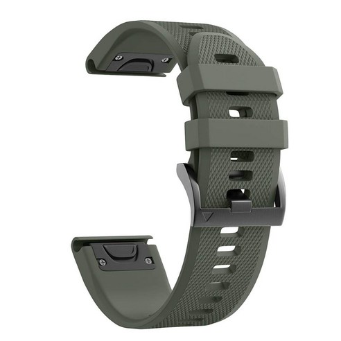 Garmin Tactix Delta Solar D2 Bravo D2 Charlie D2 Delta PX 스트랩 가민 QUICK FIT 26mm 실리콘 고무 손목 밴드 시계대, #1, Quick Fit 22mm