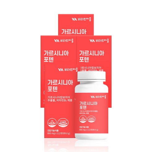 비타민마을 가르시니아 포텐, 112정, 4개