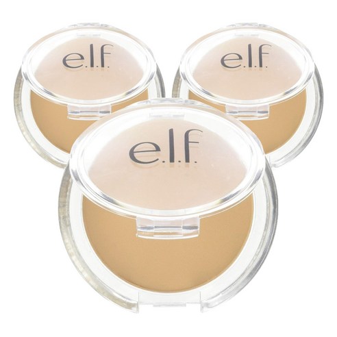 elf 프라임 앤 스테이 피니싱 파우더 5.0g, Light/Medium, 3개