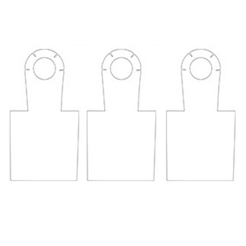 Retemporel 산악 자전거 크랭크 보호 필름 TPH 범용 치아 플레이트 가드 스티커, 투명한