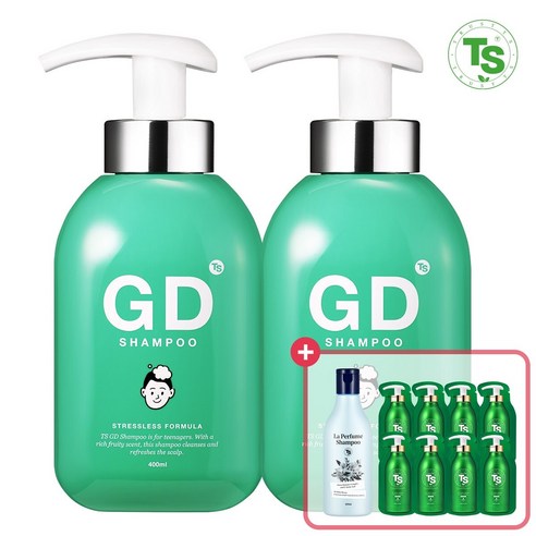 TS GD 청소년 샴푸 400ml*2+라퍼퓸100g+골드플러스6g*8 (샴푸만 948ml)