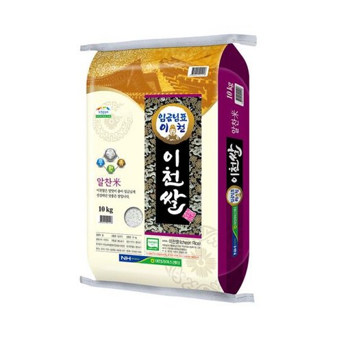 [이천대월농협] 임금님표 이천쌀 특등급 알찬미 10kg, 1개