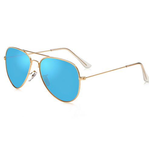 에비에이터 선글라스 여성 남성 편광 운전 미러 안경 2021 패션 브랜드 태양 안경