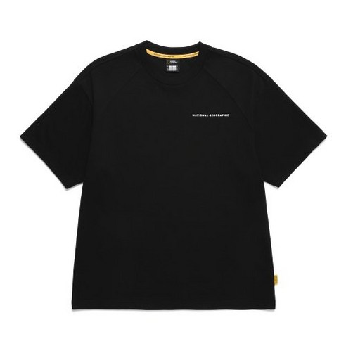 내셔널지오그래픽 N242UTS910 세미오버핏 컴포터블 반팔 티셔츠 CARBON BLACK 504738