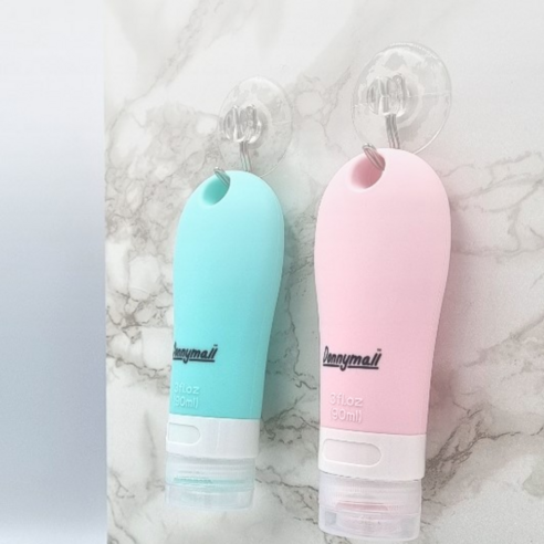 도니몰 프리미엄 실리콘공병 60ml 3개 수영장 헬스장 캠핑장 여행용공병, 1세트
