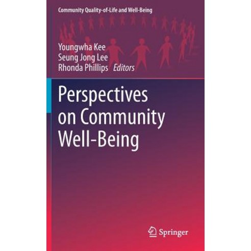 (영문도서) Perspectives on Community Well-Being Hardcover, Springer, English, 9783030151140