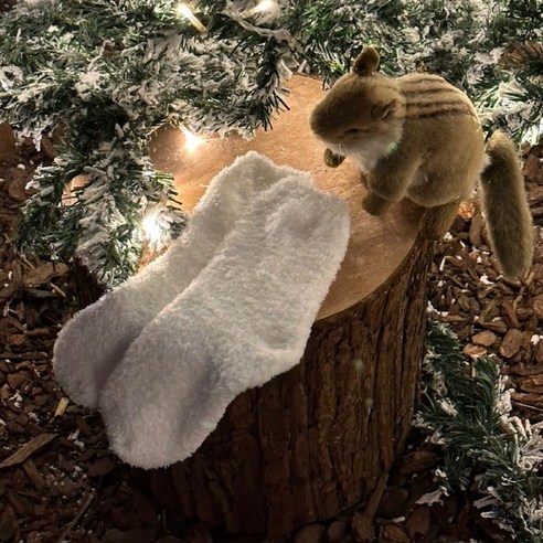 포근한 겨울밤을 위한 따뜻한 선택, 뚱크 보온 수면 양말