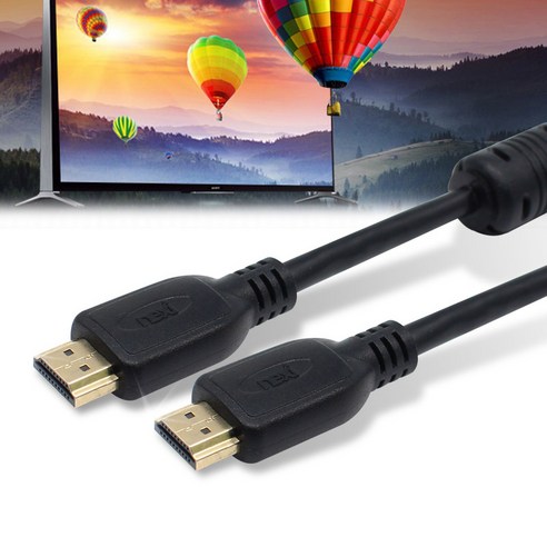 넥시 HDMI V2.0 보급형 케이블 2m NX340, 1개 hdmi케이블