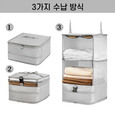 여행에 필수적인 모든 것을 정리하고 접근하기 쉬운 형태로 제공하는 혁신적인 여행용 수납 솔루션