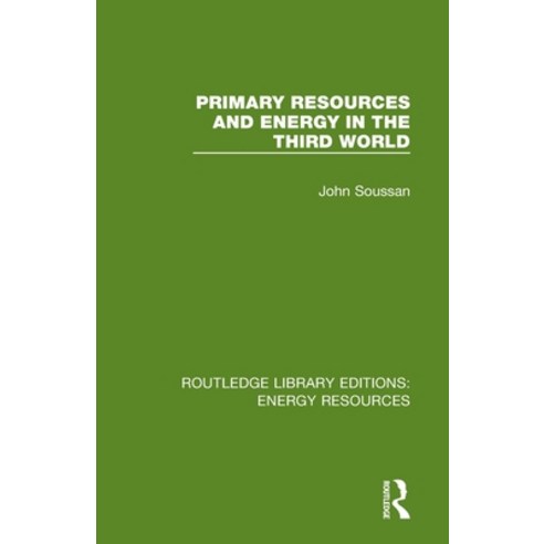 Primary Resources and Energy in the Third World Paperback, Routledge, English, 9780367231651