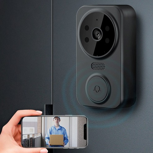 집 주변을 모니터링하고 안전을 보장하는 오이키의 혁신적인 현관 카메라 CCTV 무선 초인종