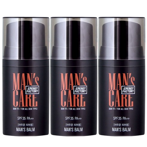 꽃을든남자 에너지팩토리 맨즈밤 50ml SPF35 PA++ 어두운피부용/ 남성용 비비크림, 1개