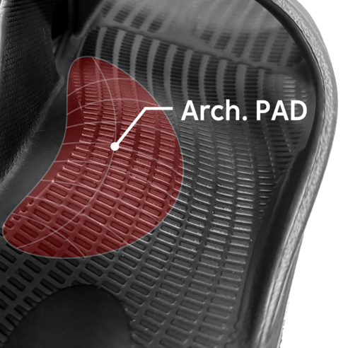 발끝까지 감싸는 편안함, Bodycowe 아치 쿠션 슬리퍼