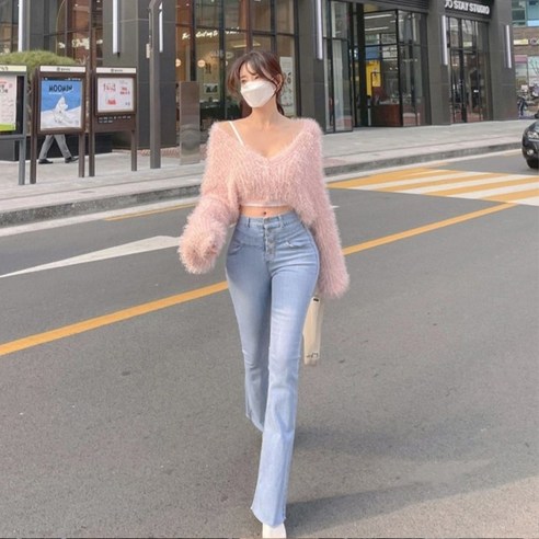 [유니즈] 뽀송 골지 브이넥 가디건+ 레모나산 1P