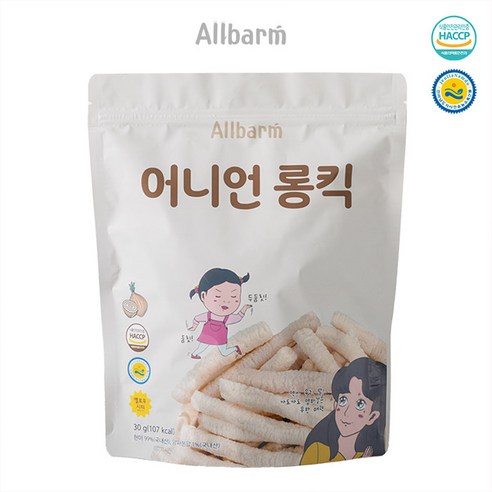 독특한 맛과 건강을 위한 독도 쌀과자, 올바름 어니언 롱킥 올바름떡뻥