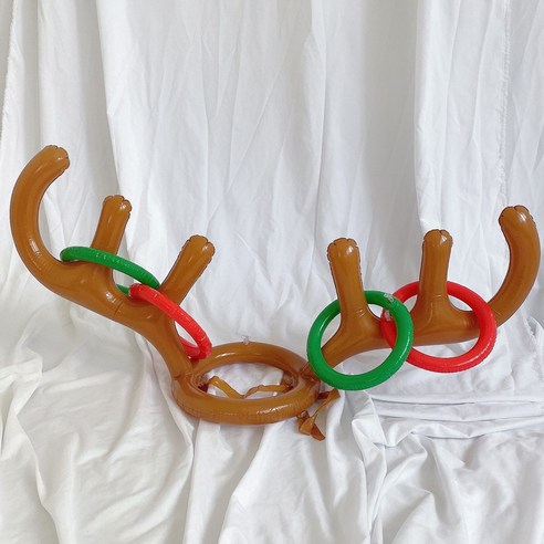 바이프링 루돌프 링 던지기 게임으로 크리스마스 파티를 웃음꽃으로 가득 채우세요!