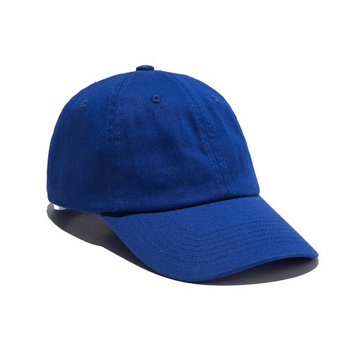 새로운 단색 레트로 씻어 모자 올드 블랙 모자 여성 모자 한국어 스타일 소프트 탑 야구 모자 남성용, 씻어 코튼 사파이어 블루