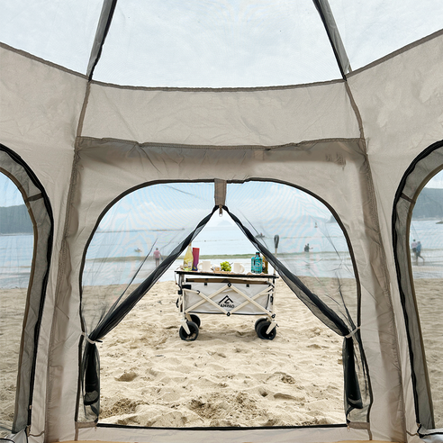 캠핑의 편의성을 높이는 완벽한 선택: 원터치 설치와 방충 보호