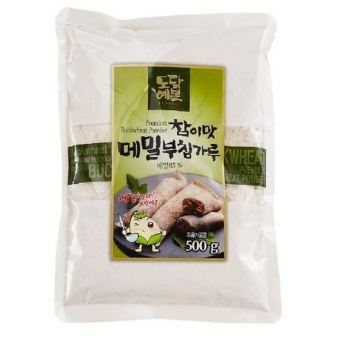 초야식품 메밀부침가루, 500g, 5개