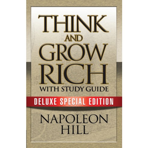 (영문도서) Think and Grow Rich with Study Guide: Deluxe Special Edition Paperback, G&D Media, English, 9781722500054