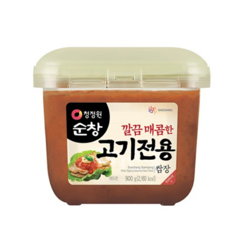 청정원순창 깔끔 매콤한 고기전용 쌈장, 900g, 8개 된장만들기 Best Top5