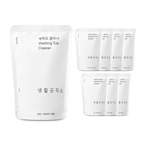 생활공작소 세탁조 크리너, 450g, 40개