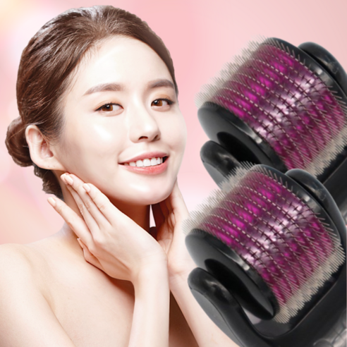 칙딜 MTS 더마 롤러 마이크로 니들 홈케어 0.3mm, 2개