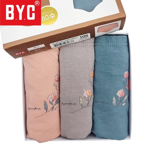 BYC 60수 면스판 편안한 맥시 팬티