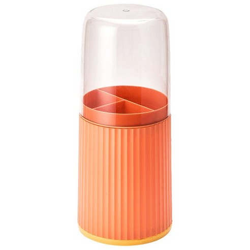 FREELIFE 럭셔리 수저보관함 뚜껑 대용량 수저통 XE-620, Orange-864