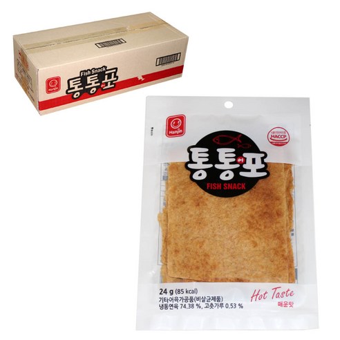 통통어포 매운맛 24g 30개입(한박스)
