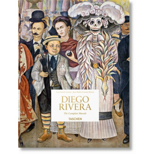 (영문도서) Diego Rivera. the Complete Murals Hardcover, Taschen, English, 9783836591195