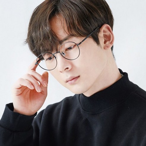 더브릴레 남자 여자 동그란 라운드 베타 티타늄 안경테
