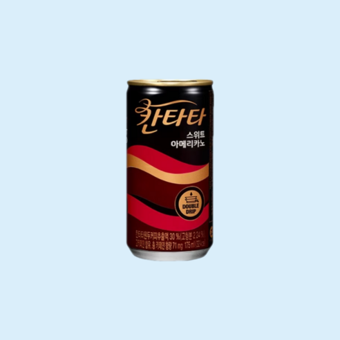 롯데 칸타타 스위트 아메리카노 275ml 나우, 175ml, 15개