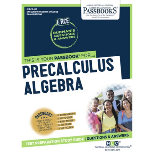 Precalculus Algebra Volume 105 Paperback, Passbooks, English, 9781731862556