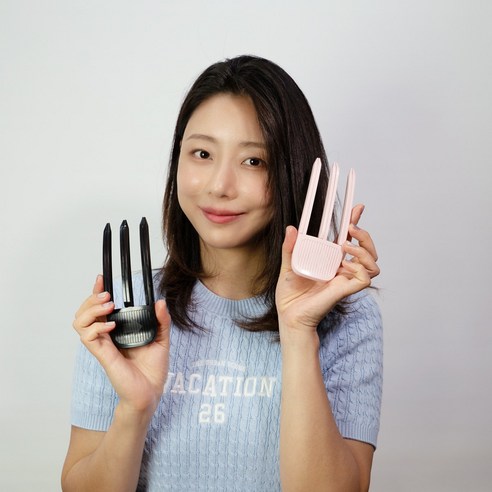 5분 만에 완성하는 볼륨 스타일링, 밍키볼륨 3 가르마 볼륨 UP