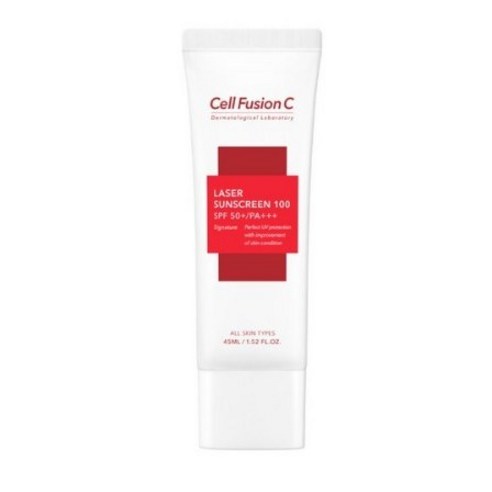 셀퓨전씨 레이저 썬스크린 100 SPF50+ PA+++, 45ml, 4개