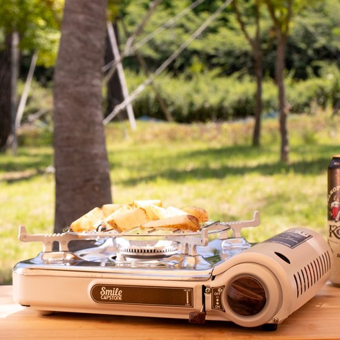 감성적인 캠핑을 완성하는 캡스톤 스마일 200 샌드베이지 캠핑버너
