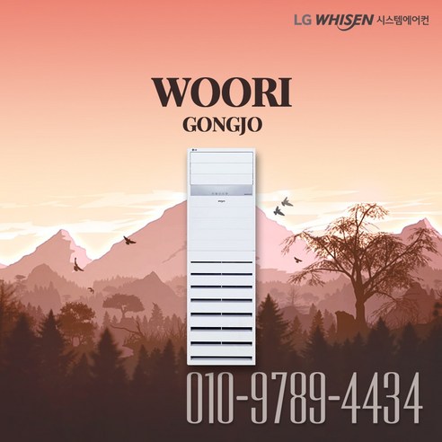 LG 스탠드 에어컨 매장용 인버터 시스템 에어컨 40평 냉난방기 (PW1453T9FR)