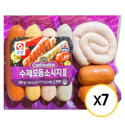 [현대프리마켓] 사조오양 수제 모듬 소시지(냉장)