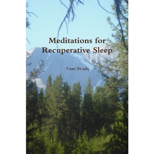 (영문도서) Meditations for Recuperative Sleep Paperback, Lulu.com, English, 9781105877070