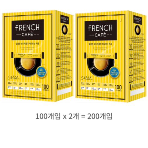 프렌치카페 카페 믹스, 11.1g, 200개입, 1개