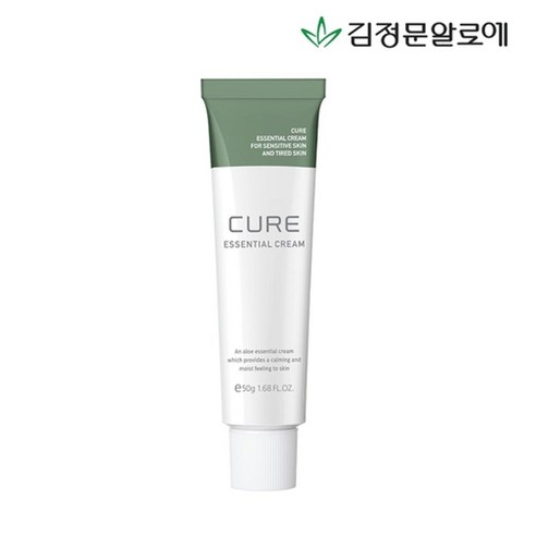 김정문알로에 큐어 에센셜 크림 50ml, 1개