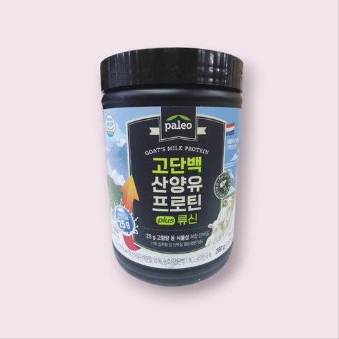 팔레오 고단백 산양유 프로틴 plus 류신, 280g, 6개