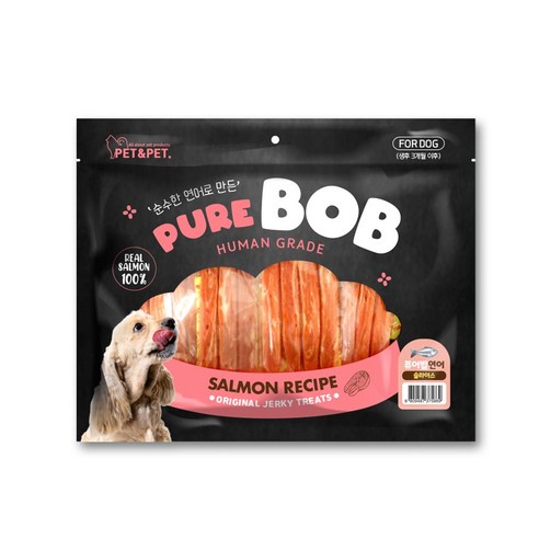 퓨어밥 300g, 10개, 연어 슬라이스